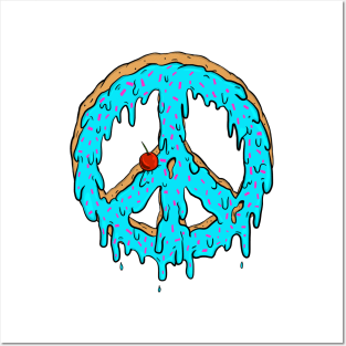 Peace pie Posters and Art